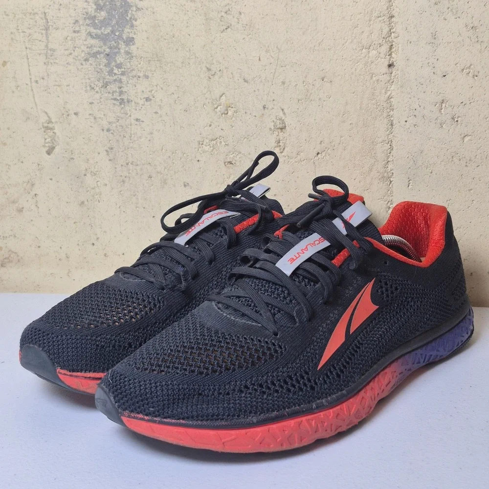 Altra Escalante Racer Mens 11 Black Red Training Running Shoes